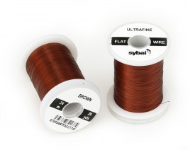 Flat Colour Wire, Ultrafine, Brown